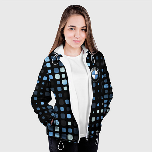 Женская куртка Бэха - боевая машина! / 3D-Белый – фото 3