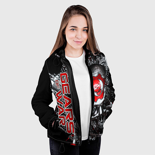 Женская куртка Gears of War Gears 5 / 3D-Черный – фото 3