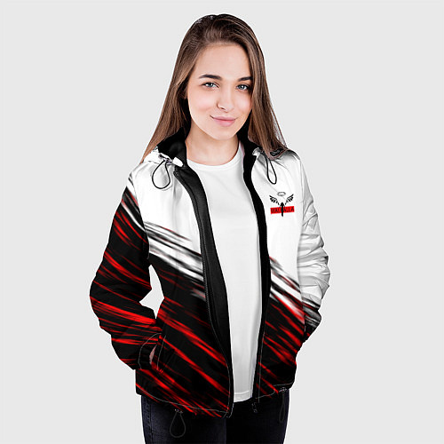 Женская куртка Токийские мстители: Valhalla / 3D-Черный – фото 3