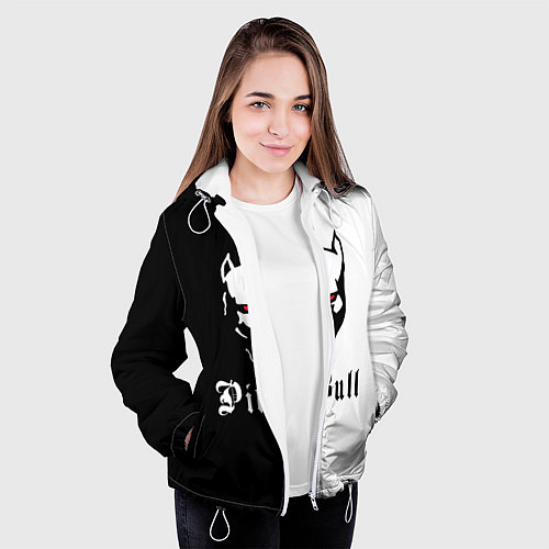 Женская куртка Pit Bull боец / 3D-Белый – фото 3