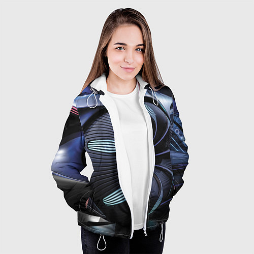 Женская куртка Mercedes-Benz Concept 2021 vanguard / 3D-Белый – фото 3