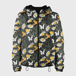 Куртка с капюшоном женская Люблю лето!, цвет: 3D-черный