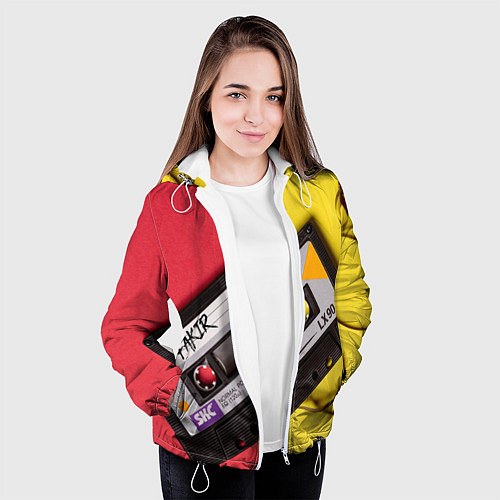 Женская куртка FULL OLD DCHOOL / 3D-Белый – фото 3