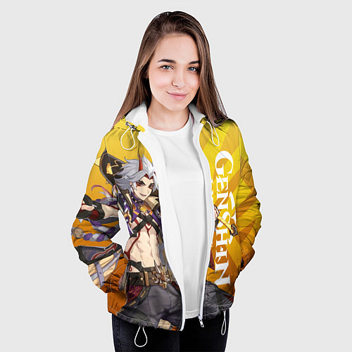 Женская куртка ARATAKI ITTO GEO / 3D-Белый – фото 3