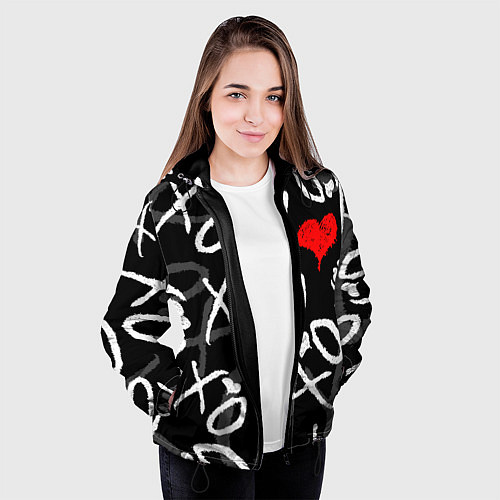 Женская куртка The Weeknd - XO / 3D-Черный – фото 3