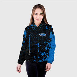 Куртка с капюшоном женская FORD PERFORMANCE - Краска, цвет: 3D-черный — фото 2