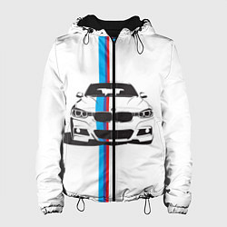 Куртка с капюшоном женская BMW WILD BEAST, цвет: 3D-черный