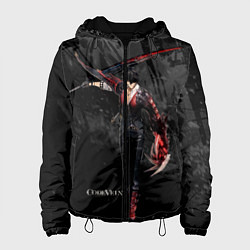 Куртка с капюшоном женская Луи Амамия Code Vein, цвет: 3D-черный
