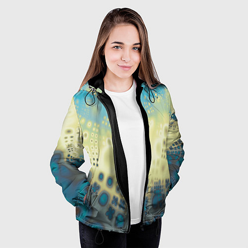 Женская куртка Коллекция Journey Бриз 126-2-119-9 / 3D-Черный – фото 3