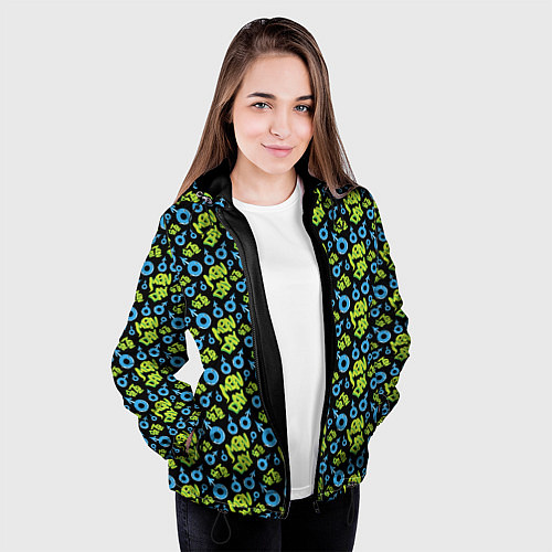 Женская куртка Men Day Мужской День / 3D-Черный – фото 3