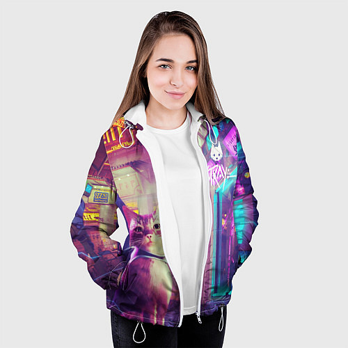 Женская куртка Stray / 3D-Белый – фото 3