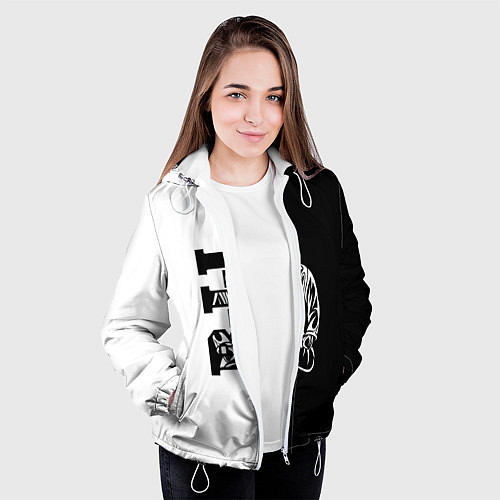 Женская куртка BJJ / 3D-Белый – фото 3