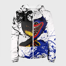 Куртка с капюшоном женская BENDY AND THE INK MACHINE POPPY PLAYTIME, цвет: 3D-белый