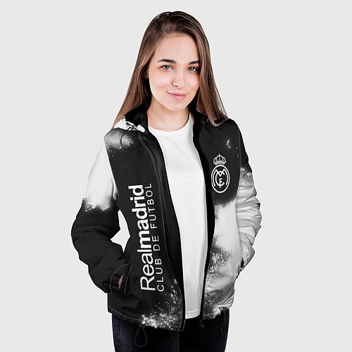 Женская куртка ФК Арт / 3D-Черный – фото 3