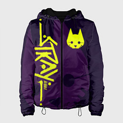 Куртка с капюшоном женская Stray, цвет: 3D-черный