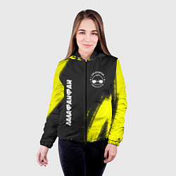 Куртка с капюшоном женская LALAFANFAN - PREMIUM - Краски, цвет: 3D-черный — фото 2