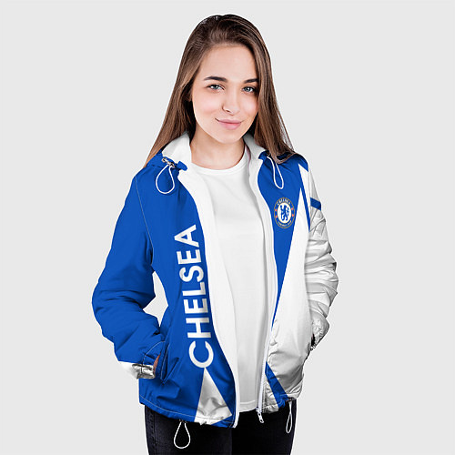 Женская куртка Челси спорт / 3D-Белый – фото 3