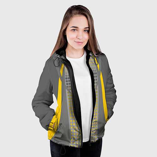 Женская куртка Для спортивного удовольствия / 3D-Черный – фото 3