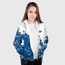 Куртка с капюшоном женская Ford форд, цвет: 3D-белый — фото 2