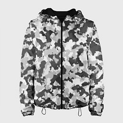 Куртка с капюшоном женская Комок, цвет: 3D-черный