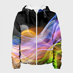 Женская куртка Цветной дым Color pattern
