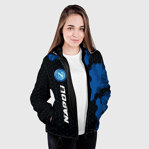 Женская куртка НАПОЛИ Napoli Графика / 3D-Черный – фото 3