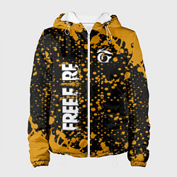 Куртка с капюшоном женская GARENA FREE FIRE ФРИ ФАЕР, цвет: 3D-белый