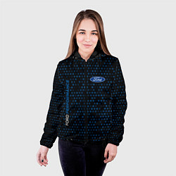 Куртка с капюшоном женская FORD PERFORMANCE Космос, цвет: 3D-черный — фото 2