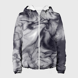 Женская куртка Бело-черный тай-дай