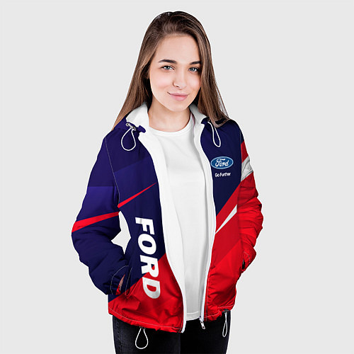 Женская куртка ФОРД FORD / 3D-Белый – фото 3