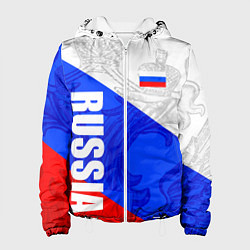 Женская куртка RUSSIA - SPORTWEAR - ТРИКОЛОР