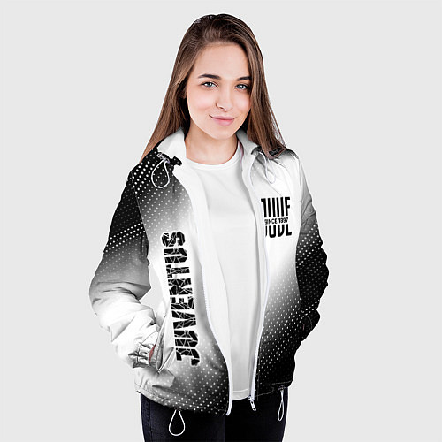 Женская куртка JUVENTUS Juventus Градиент / 3D-Белый – фото 3