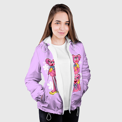 Женская куртка РАЗНАЯ КИССИ МИССИ KISSY MISSY / 3D-Белый – фото 3