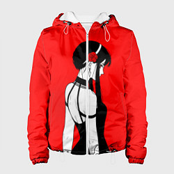 Куртка с капюшоном женская Spy x Family Йор Форджер, цвет: 3D-белый