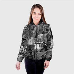 Куртка с капюшоном женская The last of us comix, цвет: 3D-черный — фото 2