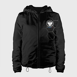 Куртка с капюшоном женская Russia Black Collection 20222023, цвет: 3D-черный