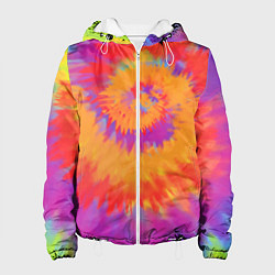 Женская куртка Тай дай в радуге