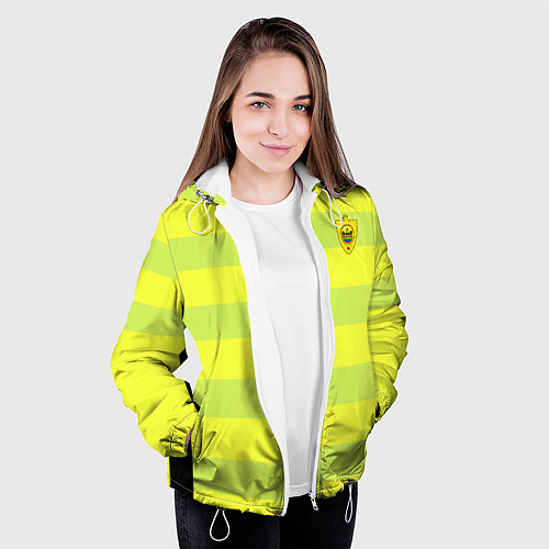 Женская куртка Форма ФК Анжи / 3D-Белый – фото 3