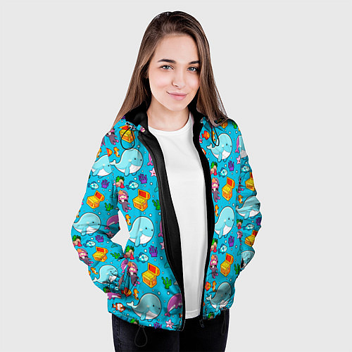 Женская куртка SEA DIVING / 3D-Черный – фото 3