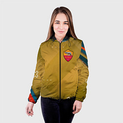 Куртка с капюшоном женская Roma Абстракция спорт, цвет: 3D-черный — фото 2
