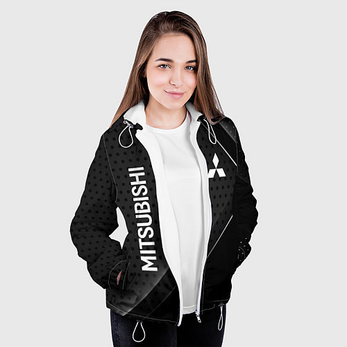 Женская куртка Mitsubishi Карбон / 3D-Белый – фото 3