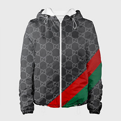 Куртка с капюшоном женская В стиле gucci, цвет: 3D-белый