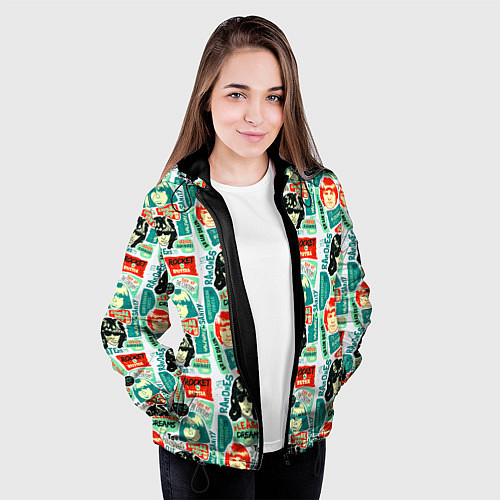 Женская куртка Pleasant dreams / 3D-Черный – фото 3