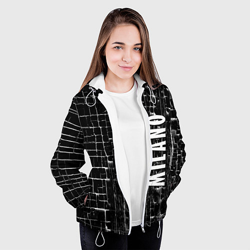 Женская куртка Milano - autumn - winter 2025 / 3D-Белый – фото 3