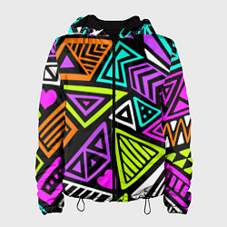 Женская куртка Abstract geometric shapes