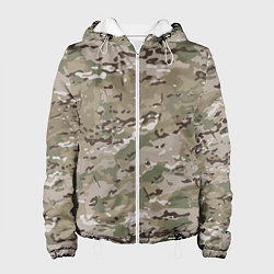 Женская куртка Мультикам камуфляж