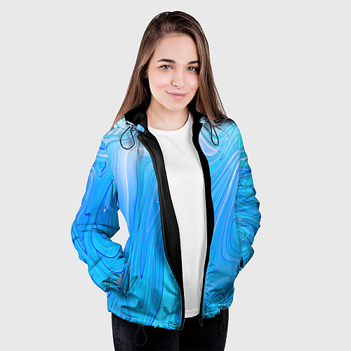 Женская куртка Морозная свежесть / 3D-Черный – фото 3