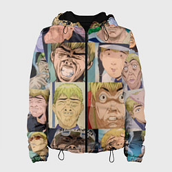 Куртка с капюшоном женская Лицо ГТО, цвет: 3D-черный