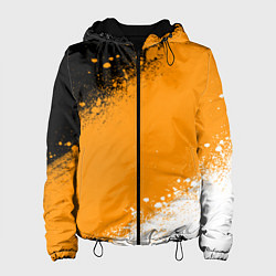 Куртка с капюшоном женская Имперский флаг - триколор, цвет: 3D-черный