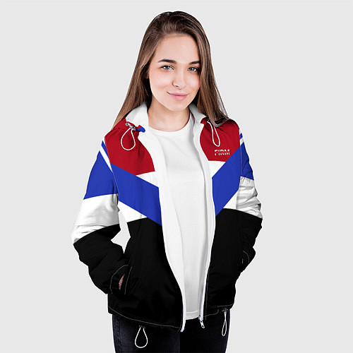 Женская куртка FIRM как из 90х / 3D-Белый – фото 3
